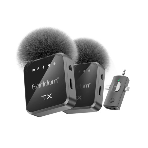 ست میکروفن بی سیم ارلدام 3in1 مدل MC13