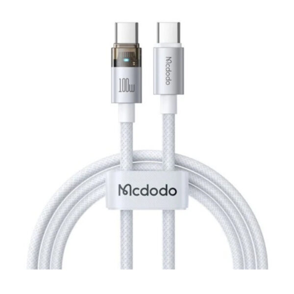 کابل شارژ 100W مک دودو Type-C به Type-C مدل CA-558 با طول 1.2 متر